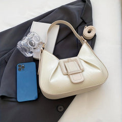 Stylish PU Leather Shoulder Hobo Bag for Women