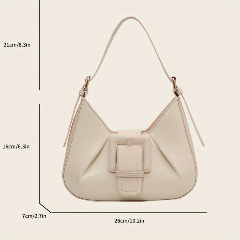Stylish PU Leather Shoulder Hobo Bag for Women