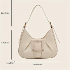 Stylish PU Leather Shoulder Hobo Bag for Women
