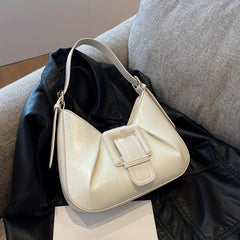 Stylish PU Leather Shoulder Hobo Bag for Women