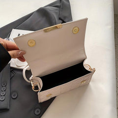 Minimalist Solid Crossbody Bag All Match Satchel Bag