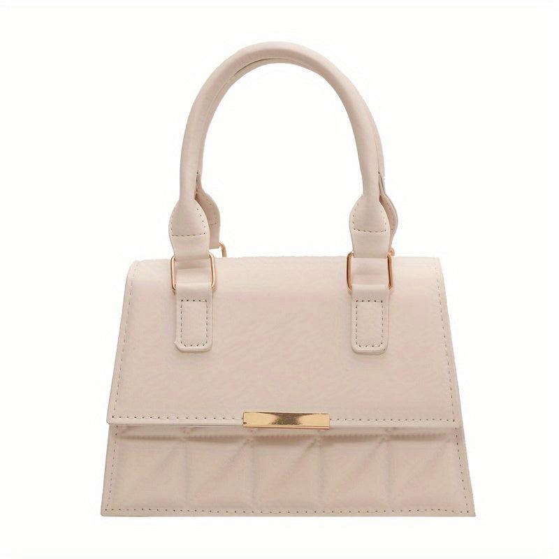 Minimalist Solid Crossbody Bag All Match Satchel Bag