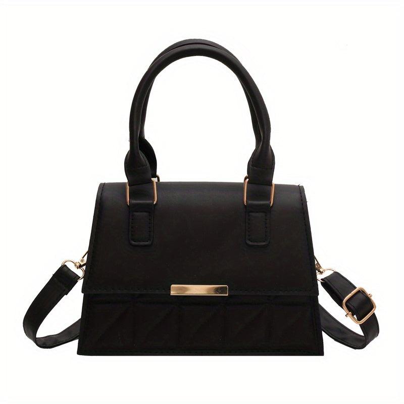 Minimalist Solid Crossbody Bag All Match Satchel Bag