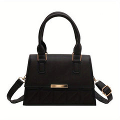 Minimalist Solid Crossbody Bag All Match Satchel Bag