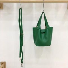 Satchel Bucket Bag Lightweight Handbag For Work