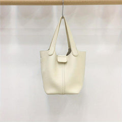 Satchel Bucket Bag Lightweight Handbag For Work