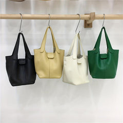 Satchel Bucket Bag Lightweight Handbag For Work