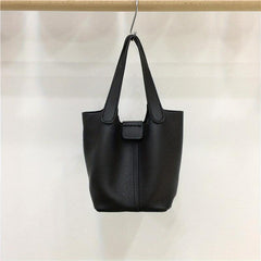 Satchel Bucket Bag Lightweight Handbag For Work