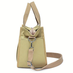 Canvas Stereoscopic Satchel Bag Small Tote Bag Work & Travel