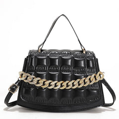 Versatile Shoulder Bag with Chain for Women