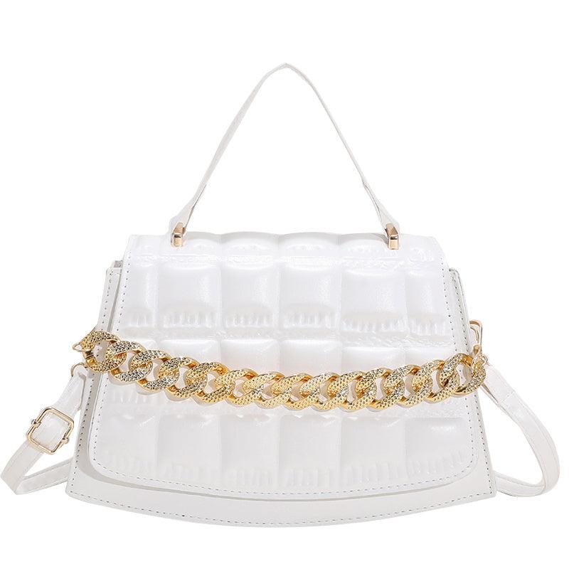 Versatile Shoulder Bag with Chain for Women