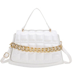 Versatile Shoulder Bag with Chain for Women