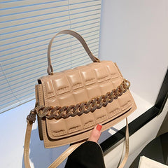Versatile Shoulder Bag with Chain for Women