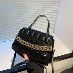 Versatile Shoulder Bag with Chain for Women