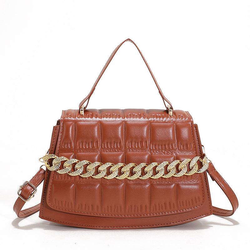 Versatile Shoulder Bag with Chain for Women