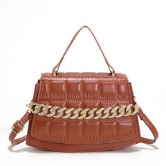 Versatile Shoulder Bag with Chain for Women