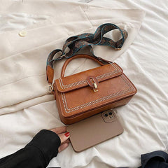 Women's Retro Small Square Bag All-match Shoulder Bag Messenger Bag