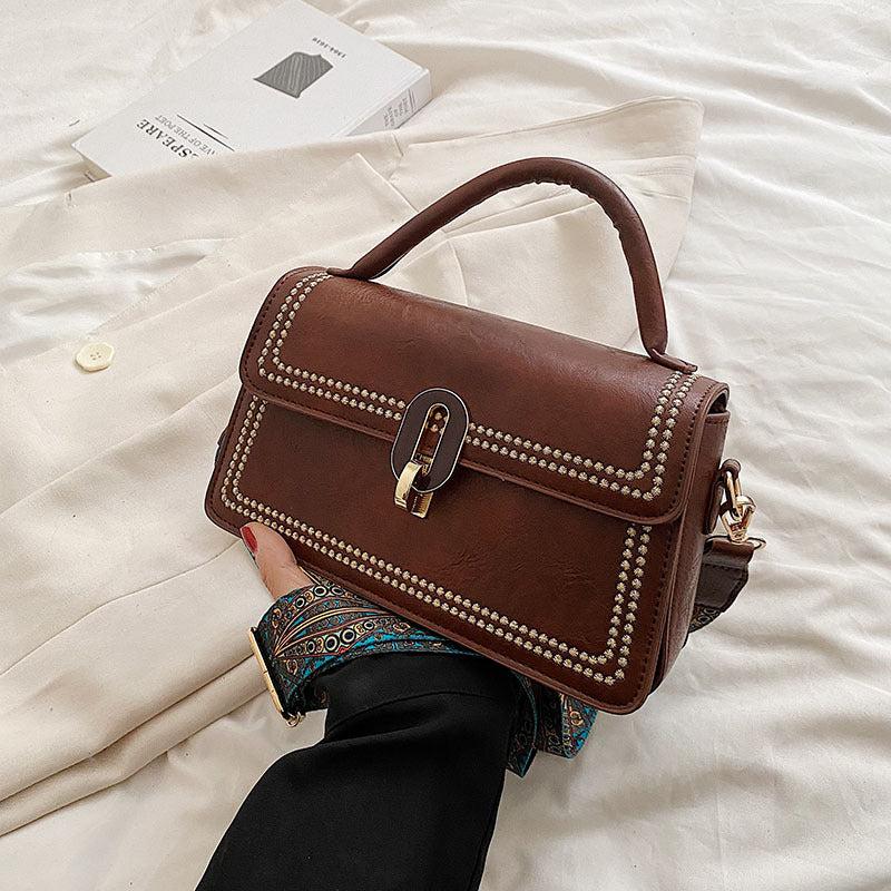 Women's Retro Small Square Bag All-match Shoulder Bag Messenger Bag