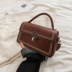 Women's Retro Small Square Bag All-match Shoulder Bag Messenger Bag