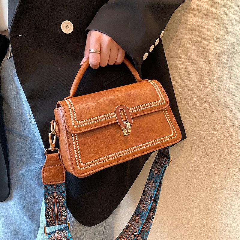 Women's Retro Small Square Bag All-match Shoulder Bag Messenger Bag