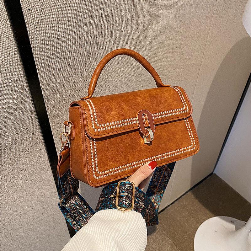 Women's Retro Small Square Bag All-match Shoulder Bag Messenger Bag