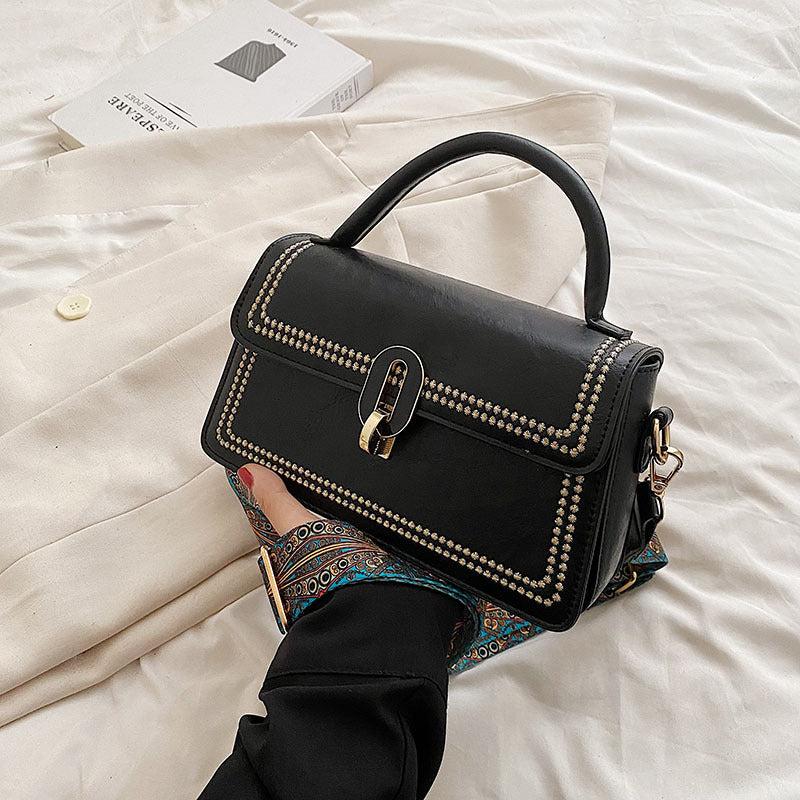 Women's Retro Small Square Bag All-match Shoulder Bag Messenger Bag