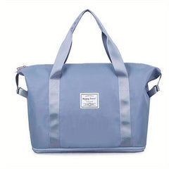Large Capacity Foldable Sports Duffle Bag with Wet Dry Separation