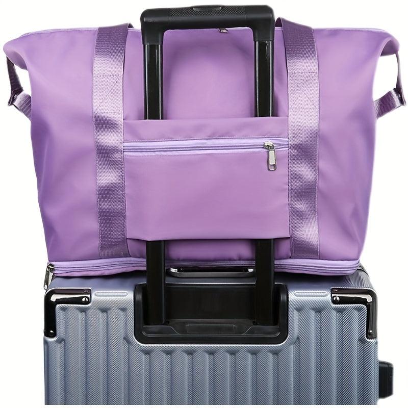 Large Capacity Foldable Sports Duffle Bag with Wet Dry Separation