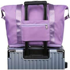 Large Capacity Foldable Sports Duffle Bag with Wet Dry Separation