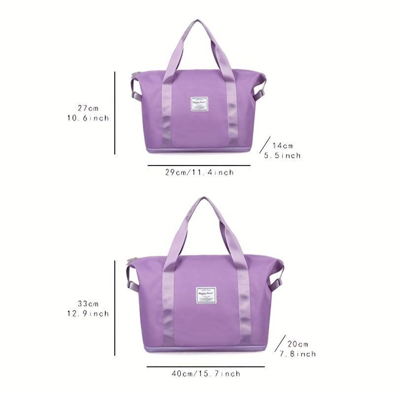 Large Capacity Foldable Sports Duffle Bag with Wet Dry Separation