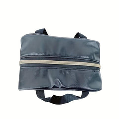 Chenille Letter Clear Cosmetic Bag Toiletry Embroidery Storage Pouch