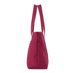 Waterproof Nylon Tote Bag Solid Shoulder Carry on Handbag
