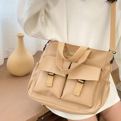 Letter Patch Messenger Bag Crossbody Bag Women's