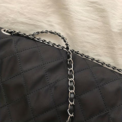 Quilted Flap Shoulder Bag Large Capacity Casual Purse Women's Everyday