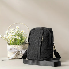 Wave Embossed Crossbody Bag Top Handle Shoulder Purses Small Handbags