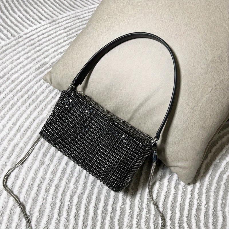 Rhinestone Evening Handbag Wedding Prom Purse Mini Chain Crossbody Bag