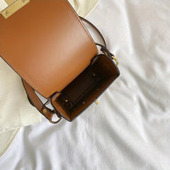 Flap Cell Phone Crossbody Bag PU Leather Textured Bag Purse