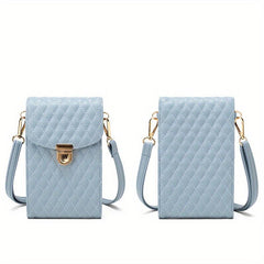 Quilted Crossbody Phone Bag Fairy Shoulder Bag for Women