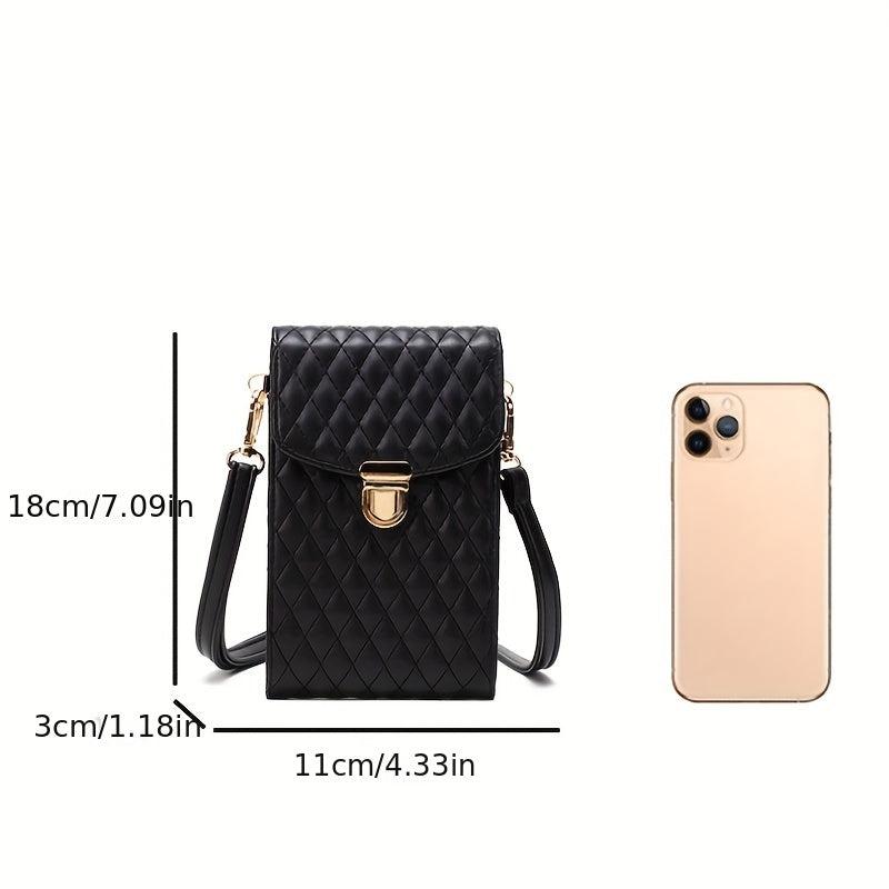 Quilted Crossbody Phone Bag Fairy Shoulder Bag for Women