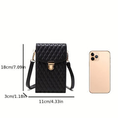 Quilted Crossbody Phone Bag Fairy Shoulder Bag for Women