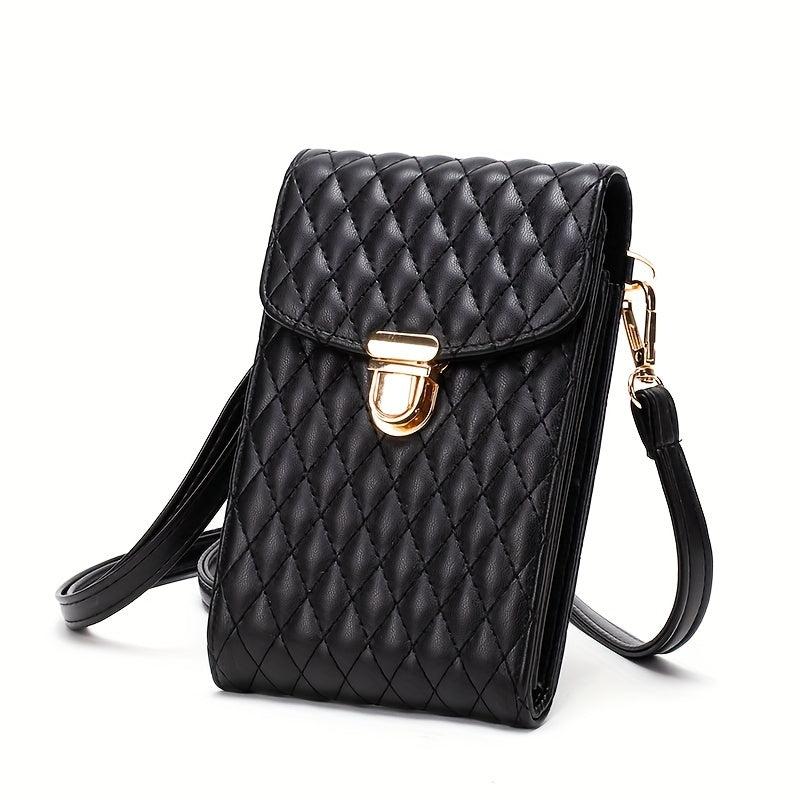 Quilted Crossbody Phone Bag Fairy Shoulder Bag for Women