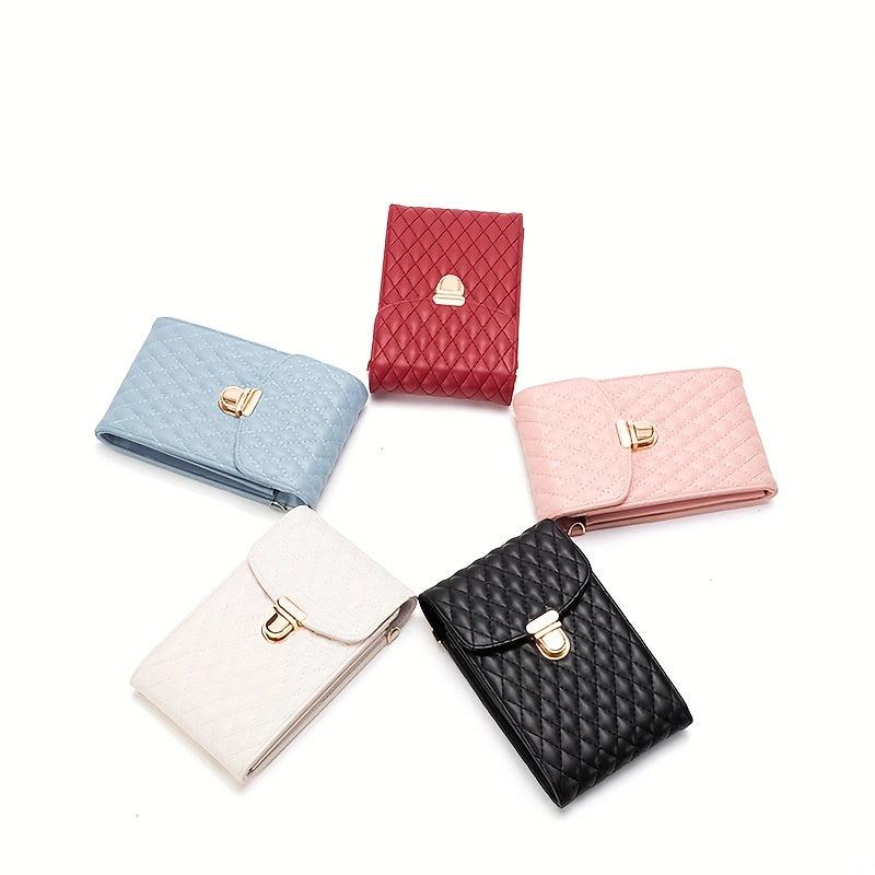 Quilted Crossbody Phone Bag Fairy Shoulder Bag for Women