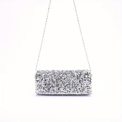 Sequins Evening Bag Women Wedding Bride Purse Clutch Dinner Party
