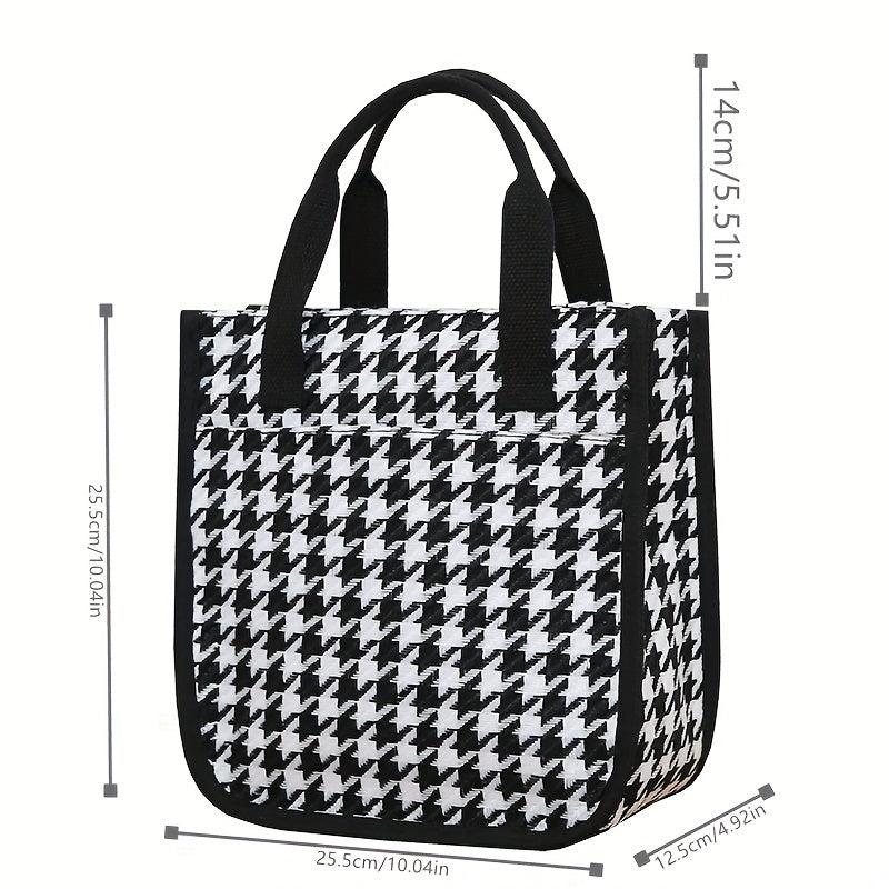 All Over Pattern Satchel Bag Storage for Work