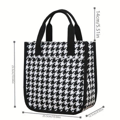 All Over Pattern Satchel Bag Storage for Work
