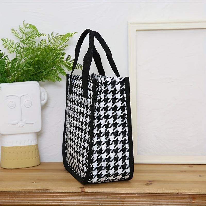 All Over Pattern Satchel Bag Storage for Work