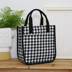All Over Pattern Satchel Bag Storage for Work