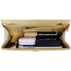 Glitter Evening Clutch Bag for Wedding & Prom