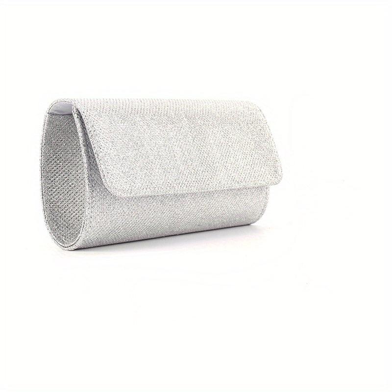 Glitter Evening Clutch Bag for Wedding & Prom