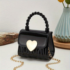 Versatile Mini Solid Silicone Crossbody Bag for Women